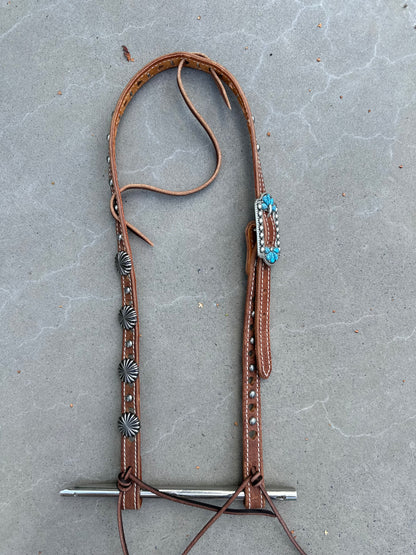 Single Ear Rough Out Headstall