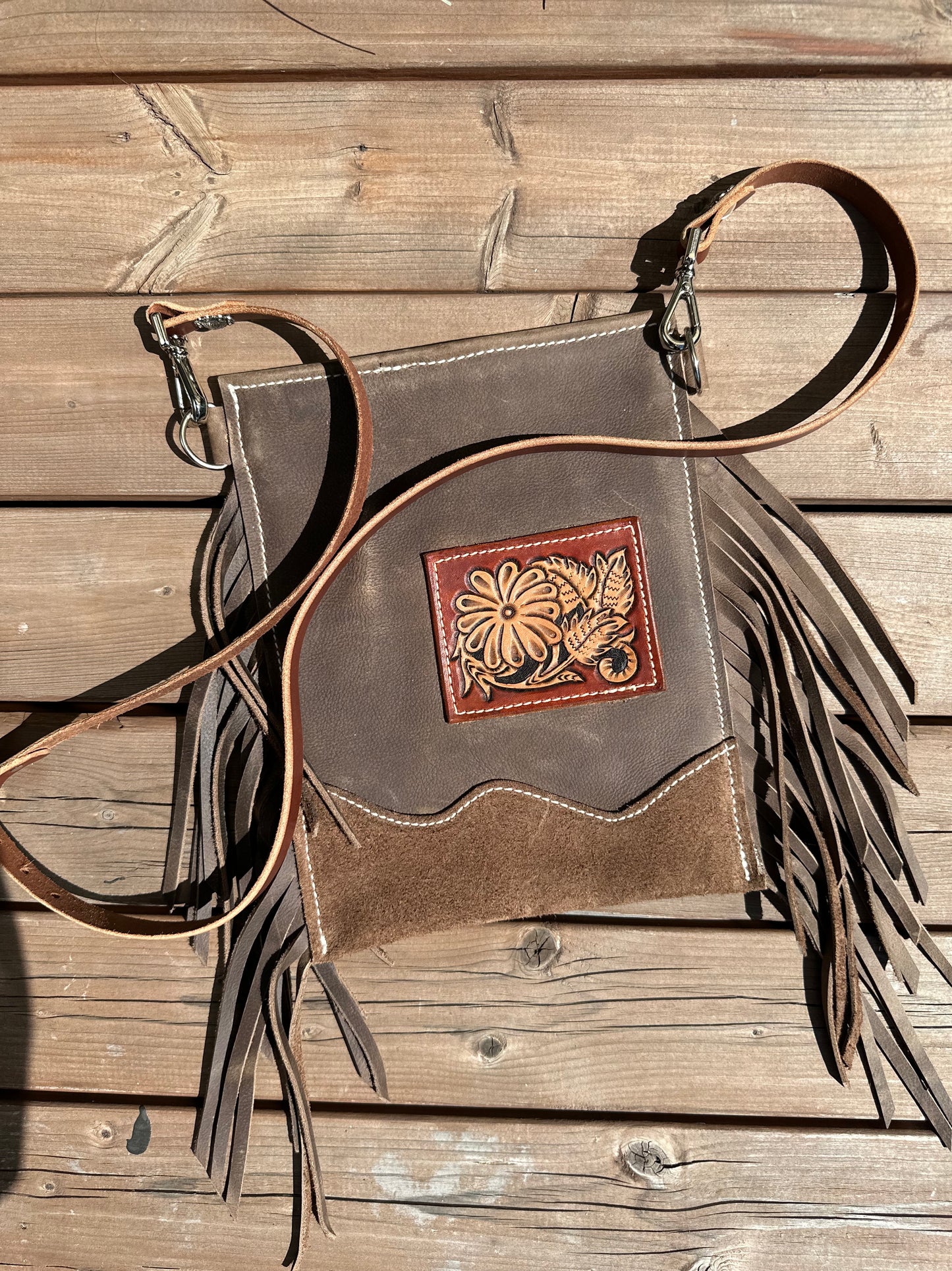 Crossbody Fringe Bag