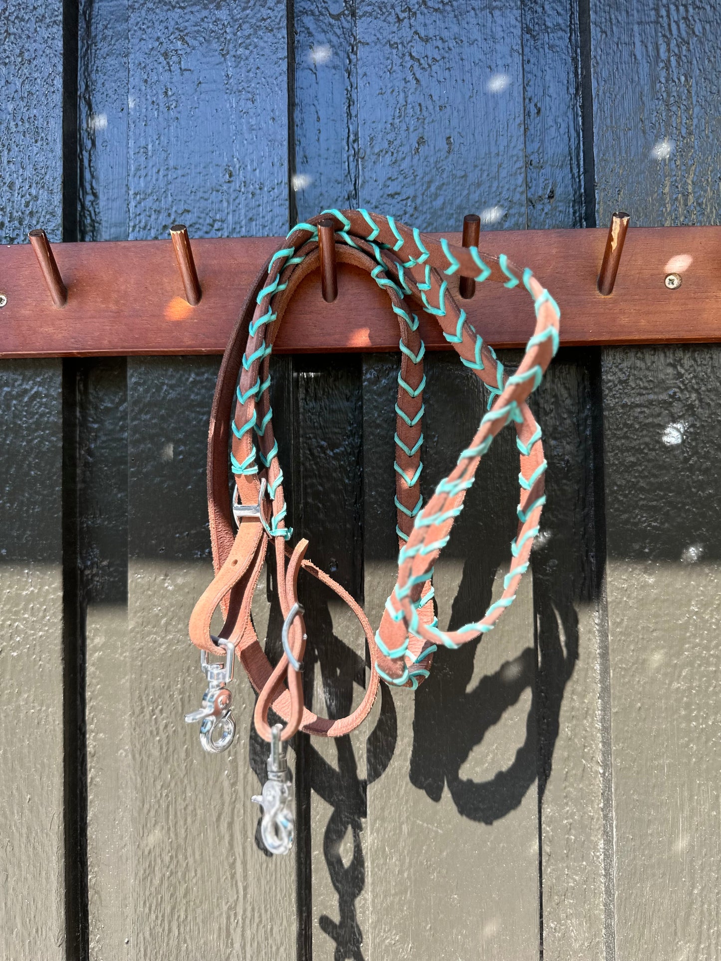 Laced Leather Reins