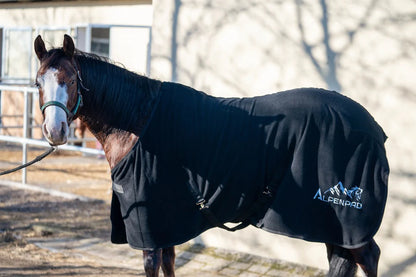 AlpenPad Fleece Horsecooler Black