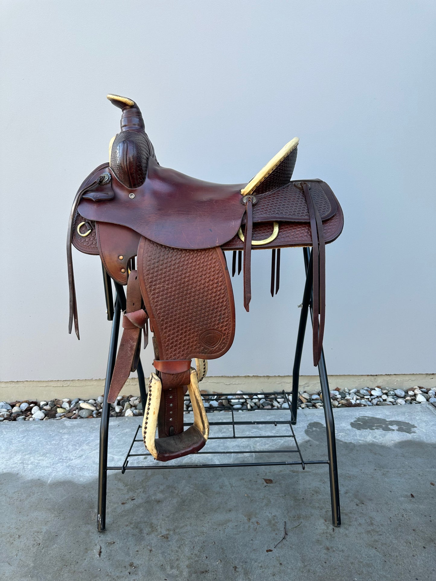 Tex Tan Hereford Brand Ranch Saddle, 16”, SQ