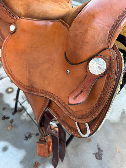 TomGus Saddle, XFQH, 17"