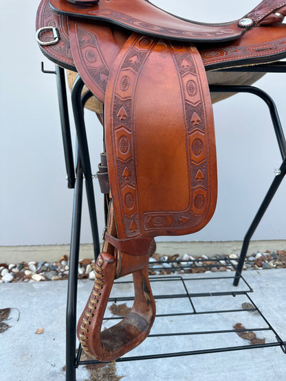 Rocking R Saddlery, SQH/ Arab, 16”