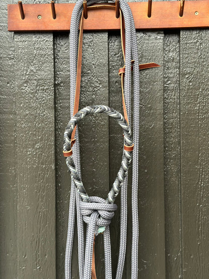 Loping Hackamore Steel Grey