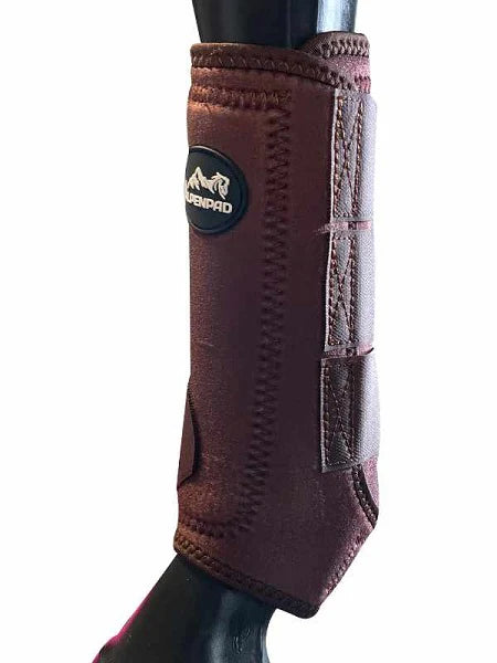 AlpenPad EquiShield Fetlock Support Boots Brown