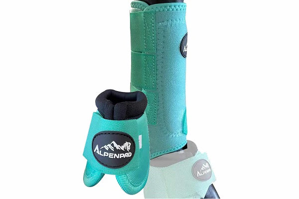 AlpenPad EquiShield Fetlock Support Boots Turqouise