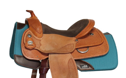 AlpenPad Pro Line – Performance Westernpad Turquoise