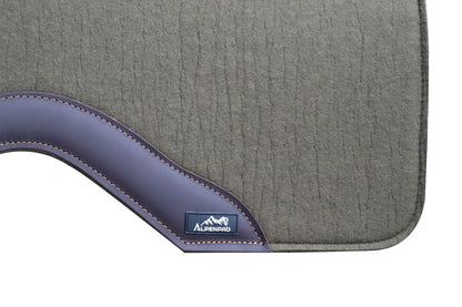 AlpenPad Pro Line – Performance Westernpad Svart/Svart