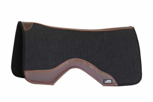 AlpenPad Pro Line – Performance Westernpad Black/ Brown Leather