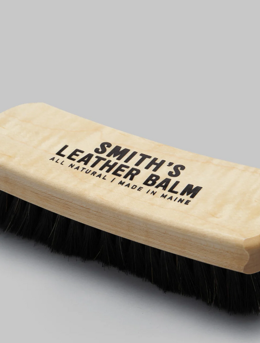 Smith's Leather Balm Horse Hair Brush