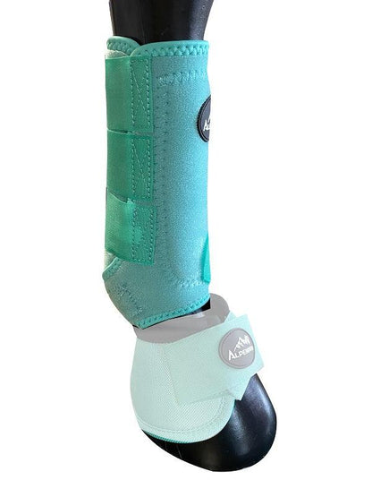 AlpenPad EquiShield Fetlock Support Boots Turqouise