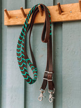 Load image into Gallery viewer, Laced Leather Reins

