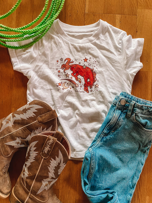 Space Horse Organic Kids Tee