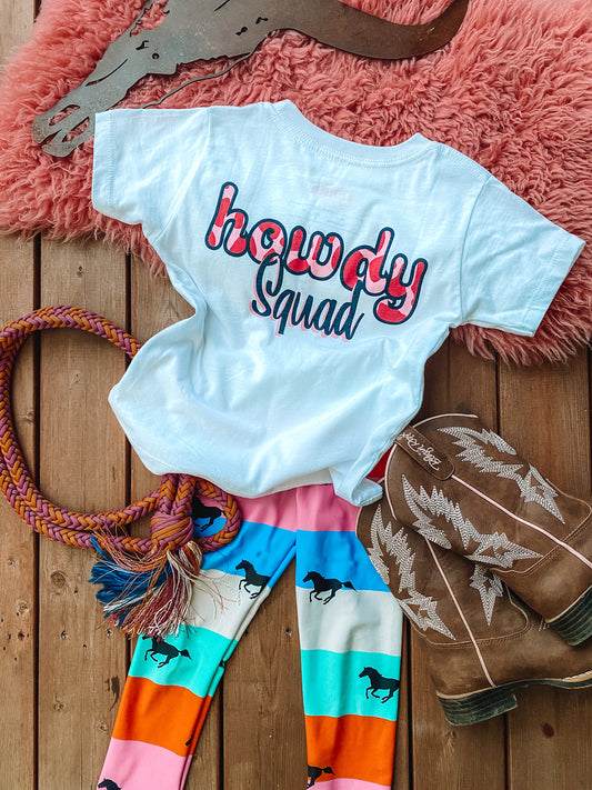 Howdy Squad Kids Tee (92-128/ 2-5T)