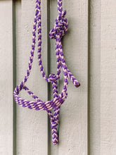 Load image into Gallery viewer, Braided &quot;Mule Tape Style&quot; Rope Halter
