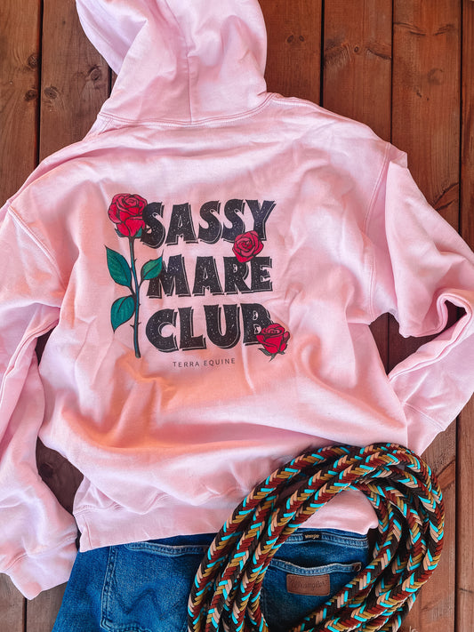 Sassy Mare Club Hoodie Pink