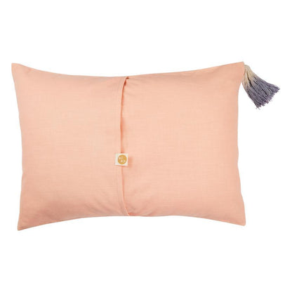 Pantai Tassel Pillowcase - Peach