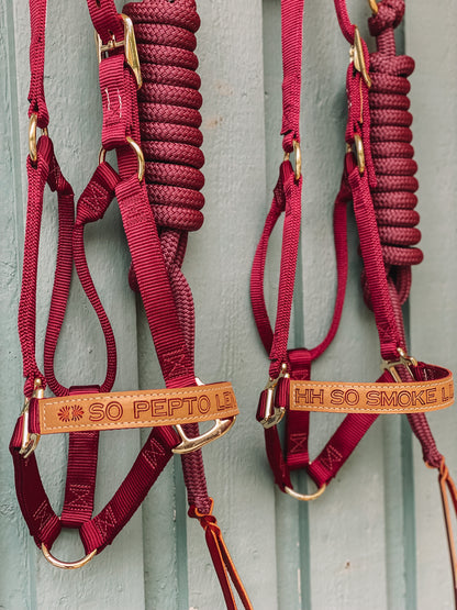 PERSONALISED Horse Halter